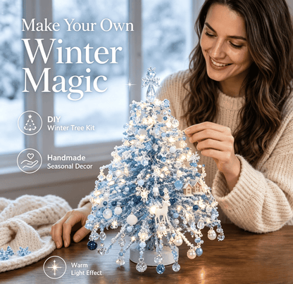 🎄 DIY Beaded Christmas Tree Kit – 🎅Create Your Own Sparkling Holiday Decoration