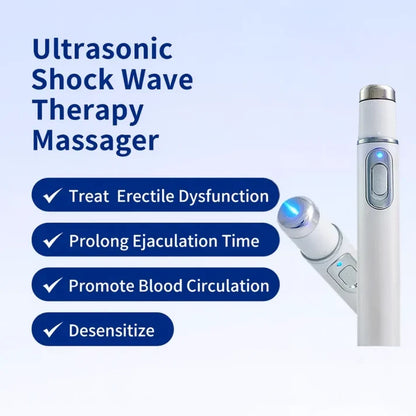 2026 New Advanced Acoustic Shockwave Therapy Device | Male Wellness & Muscle‑Joint Pain Relief📈