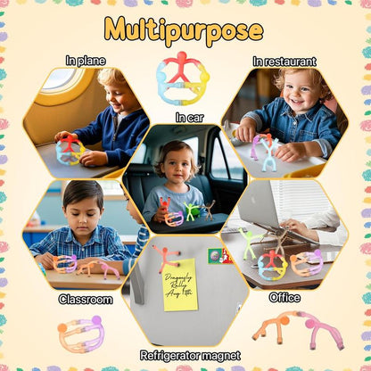 👼Children's magnetic toys(Transparent)