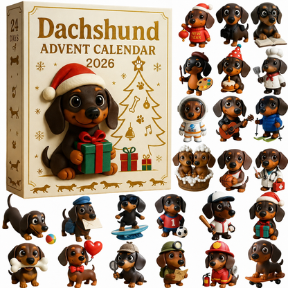 2026 Dachshund Advent Calendar