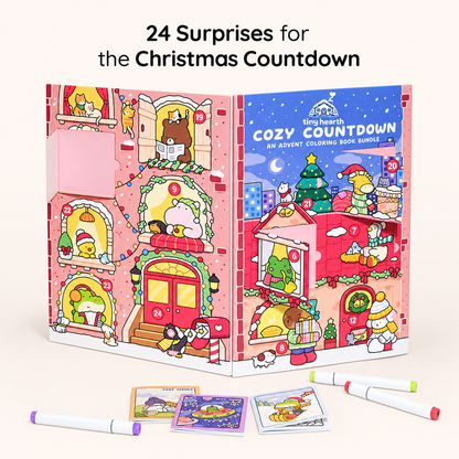24 Little Doors™ Advent Coloring Calendar