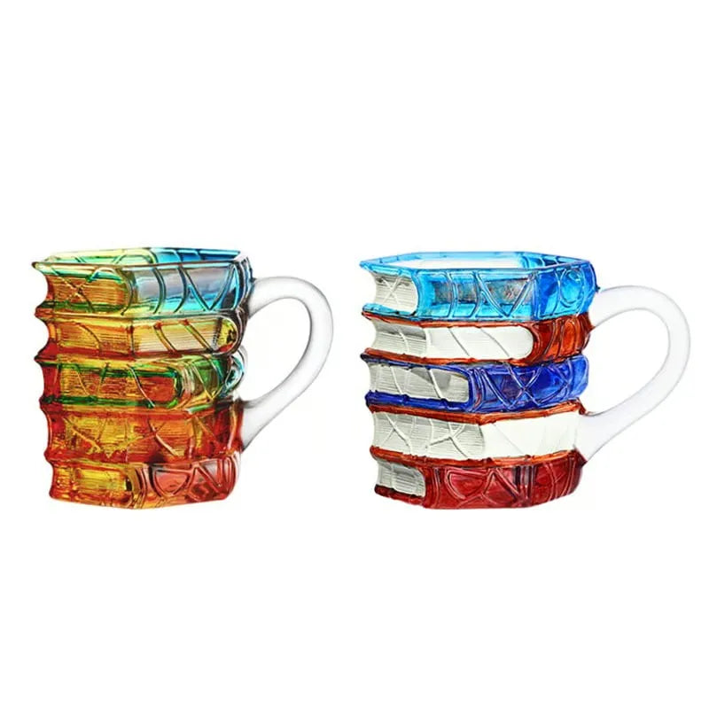 gradient+alternating red and blue