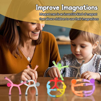 👼Children's magnetic toys(Transparent)