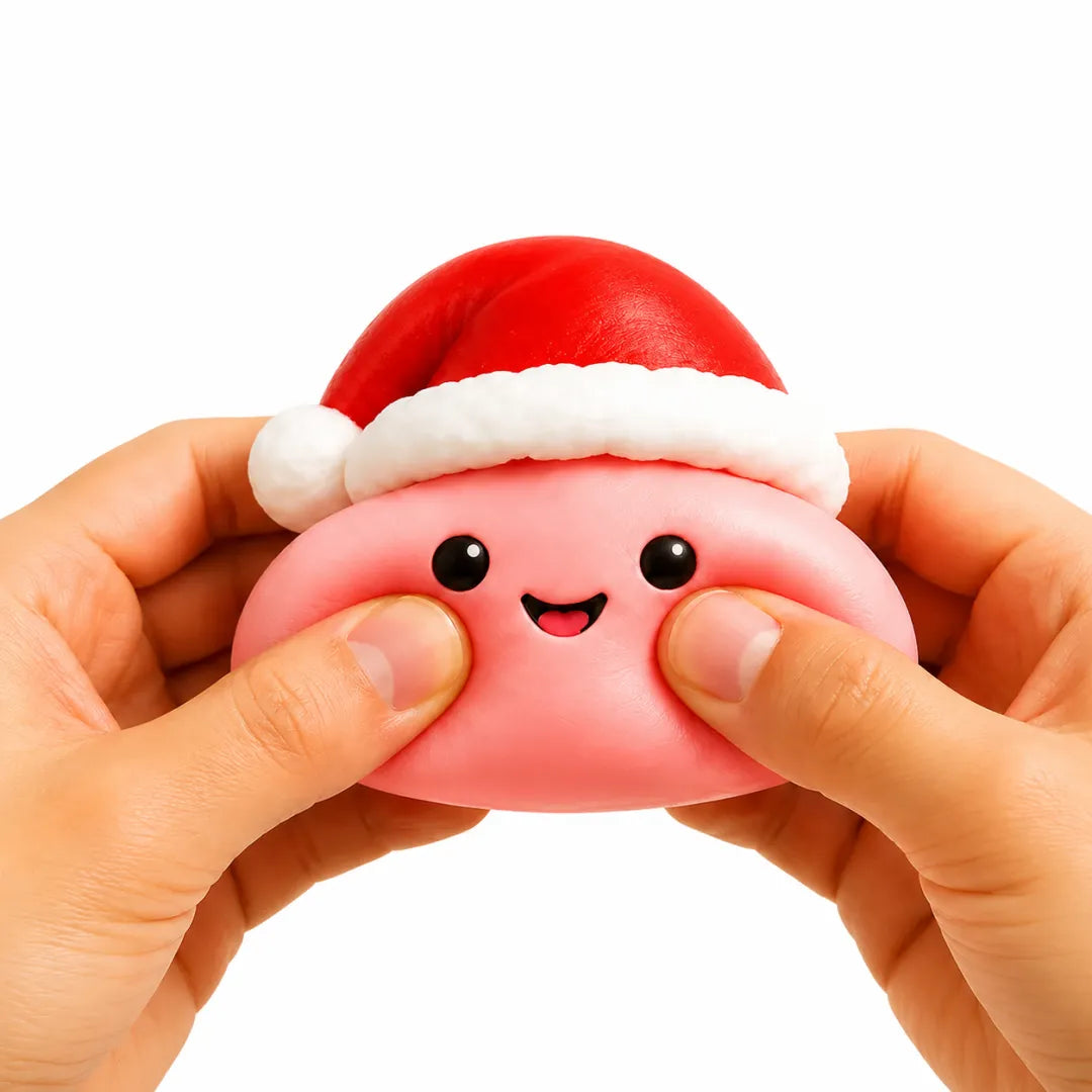 24 Day Christmas Themed Squishy Dumpling Toy Countdown Advent Calendar Set